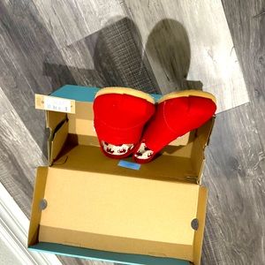 Brand new Toms - Red.  Men’s size 12 Medium.  Sales are final.